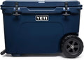 YETI Tundra Haul Wheeled Cooler – Navy Blue, Heavy-Duty Rolling Ice Chest