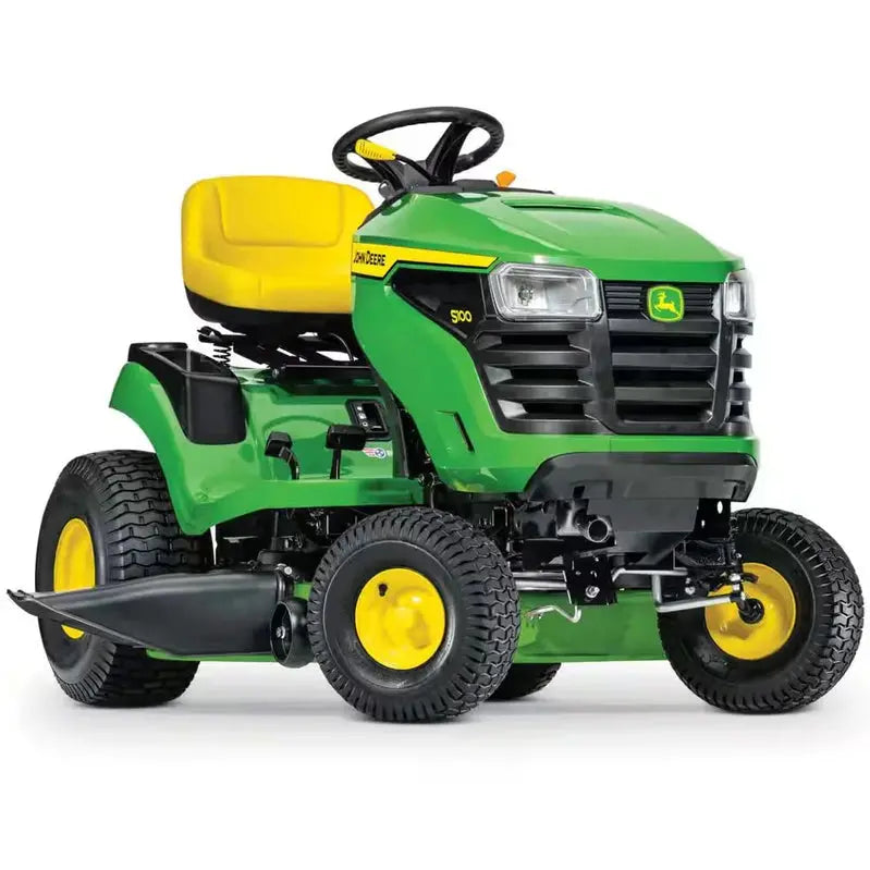 John Deere S100 Hydrostatic Riding Lawn Mower – 42-Inch Cut, 17.5 HP Gas Engine