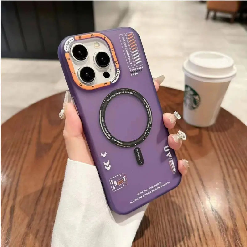 Shockproof MagSafe Armor iPhone Case – Military-Grade Drop Protection