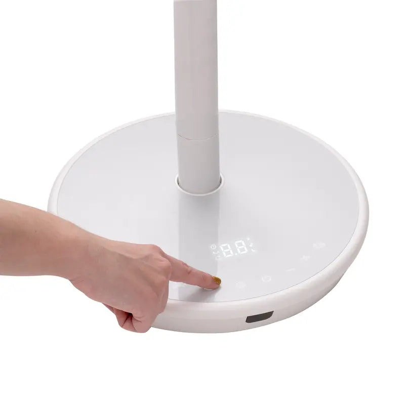 Woozoo 360° Oscillating Pedestal Fan – Adjustable Height & Tilt, Quiet Airflow