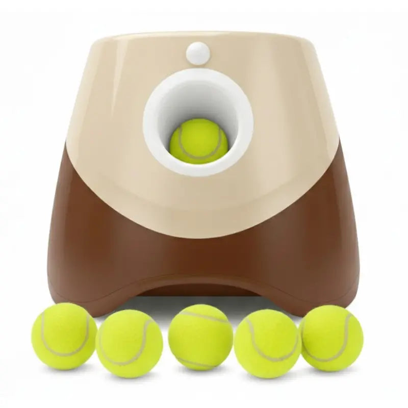 Smart Interactive Ball Launcher for Dogs and Cats – Hands-Free Fetch Toy