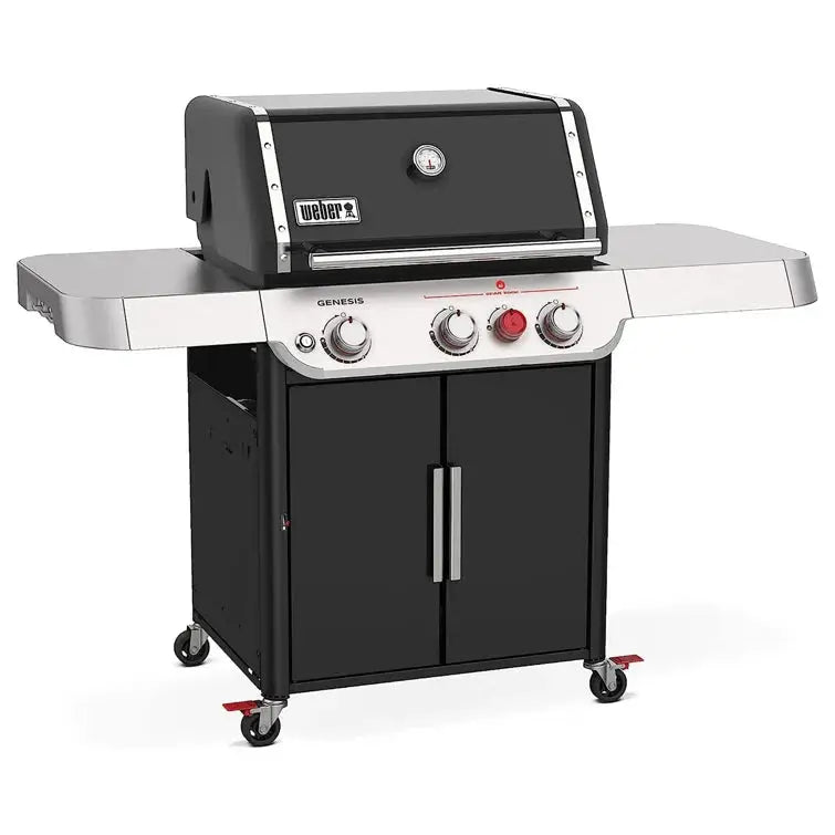 Weber Genesis E-325 Stainless Steel Gas Grill – 3-Burner, 500+ Sq In Cooking Area, Premium Features