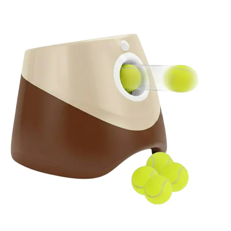 Smart Interactive Ball Launcher for Dogs and Cats – Hands-Free Fetch Toy