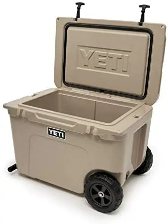 YETI Tundra Haul Wheeled Cooler – Rugged Portable Cooler with All-Terrain Wheels & Bear-Resistant Design