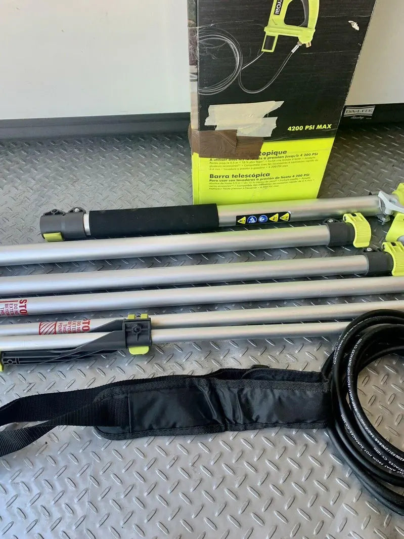 RYOBI 18-Foot High-Pressure Extension Pole – Compatible with Up to 4200 PSI Washers
