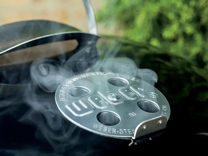 Weber Original Kettle Premium 22-Inch Charcoal Grill with One-Touch Cleaning
