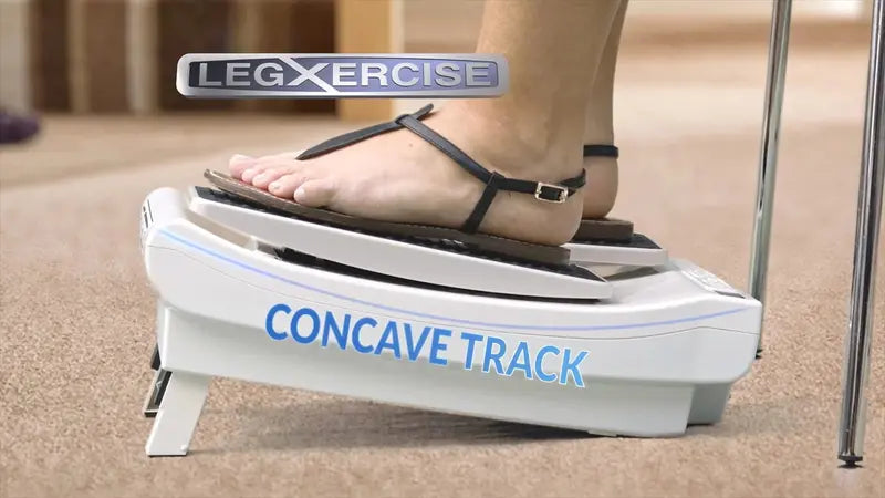 LegXercise Pro Motorized Leg Exerciser – Compact Under-Desk Pedaler for Passive Movement and Circulation Support
