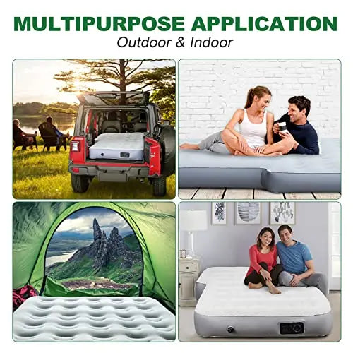 Sokeface 10inch Ultra Thick SUV Air Mattress Camping Bed, Air Mattress