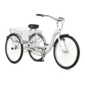 Schwinn Meridian Adult Tricycle – 26-Inch Cruiser with Low-Step Frame, Wide Seat, and Rear Folding Basket