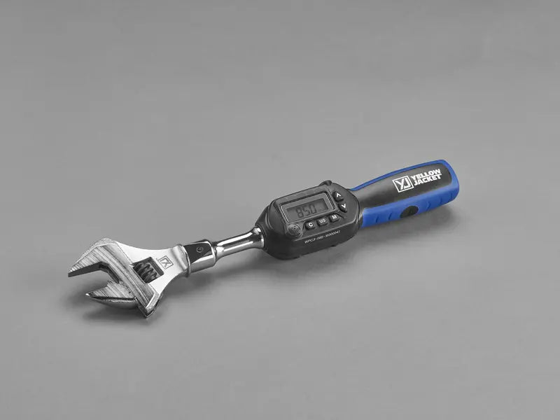 Yellow Jacket 60648 Digital Torque Wrench – Adjustable 752 in-lb, 10.6-Inch Handle