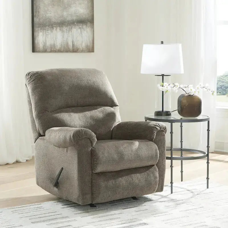Signature Design by Ashley Stonemeade Reclining Armchair – Traditional Accent Seating for Living Areas
