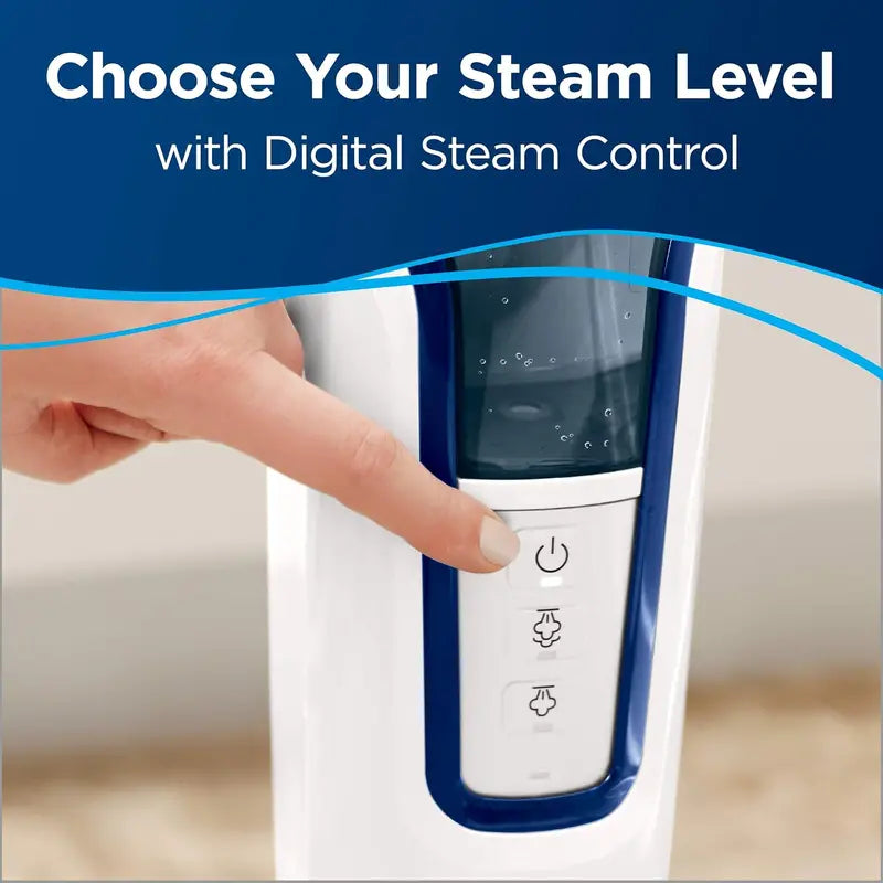 Sapphire PowerFresh Deluxe Steam Mop – Premium Hard Floor & Tile Cleaner with Adjustable Steam & 1806 Technology