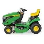 John Deere S100 Hydrostatic Riding Lawn Mower – 42-Inch Cut, 17.5 HP Gas Engine