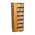 Venture Horizon Grande Media Tower – Rotating Walnut-Finish Entertainment Center