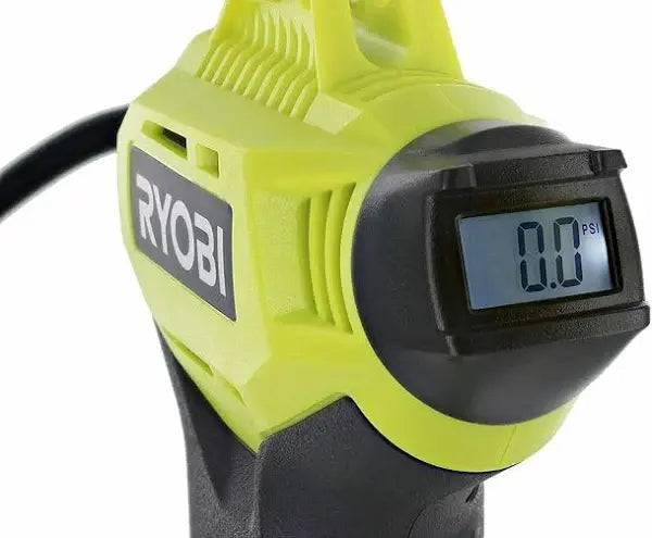 RYOBI 18V ONE+ Cordless High-Pressure Inflator with Digital Tire Gauge
