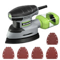 WORKPRO 1.6-Amp Compact Detail Sander – 13,000 OPM with Integrated Dust Collection