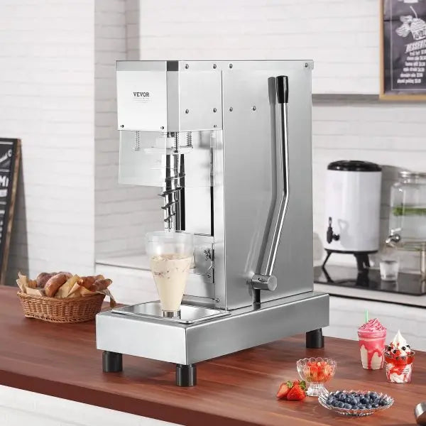 Vevor 750W Ice Cream Blender – High-Speed Stainless Steel Mixer, 1740 RPM