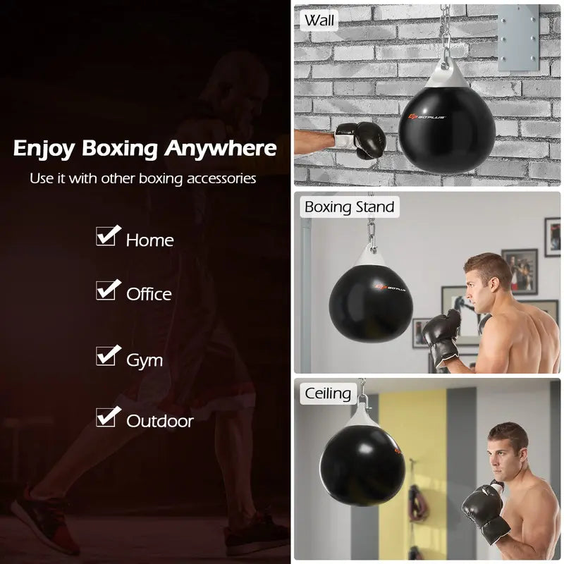 Water-Filled Aqua Training Bag – Splash-Resistant Fitness Bag for Core and Balance Workouts