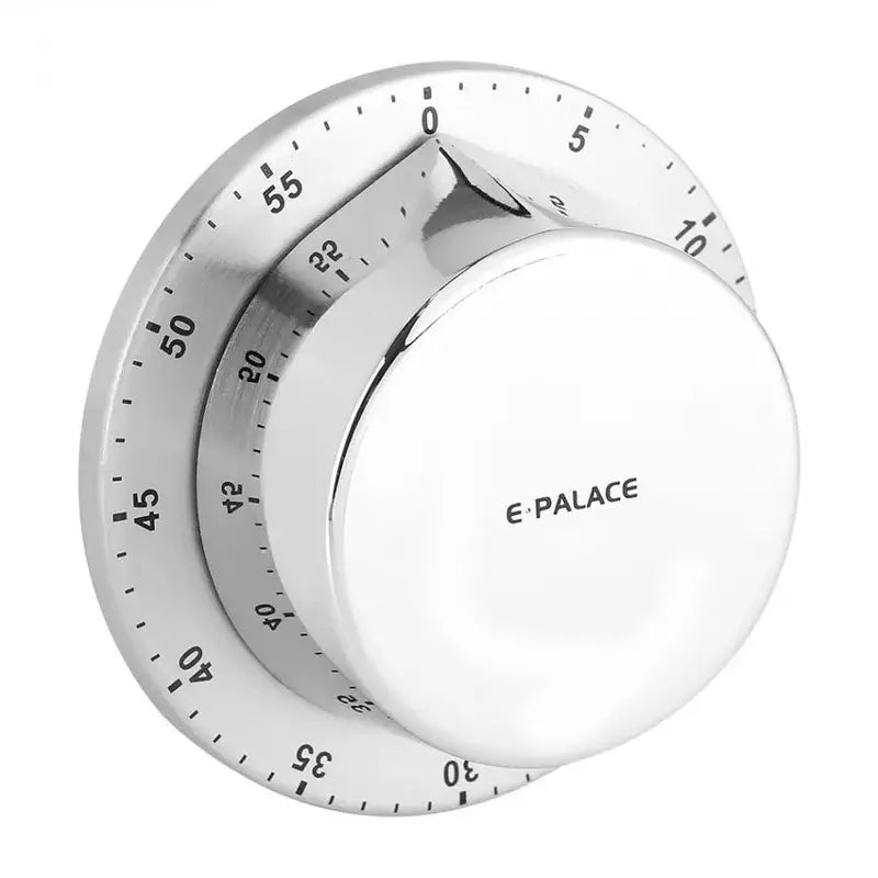 Magnetic Stainless Steel Kitchen Timer – Durable, Portable & Loud Alarm for Cooking
