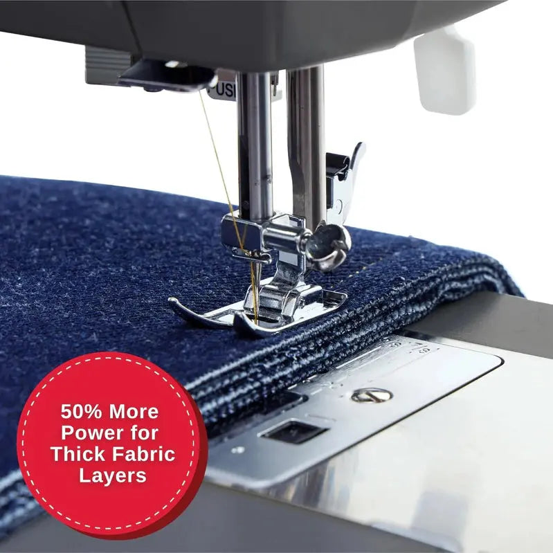Singer Heavy Duty 4452 Sewing Machine – 110-Stitch Capability, Enhanced Piercing Power & Accessory Kit