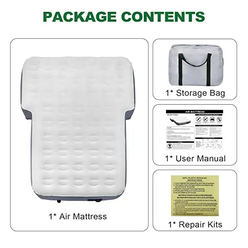 Sokeface 10inch Ultra Thick SUV Air Mattress Camping Bed, Air Mattress