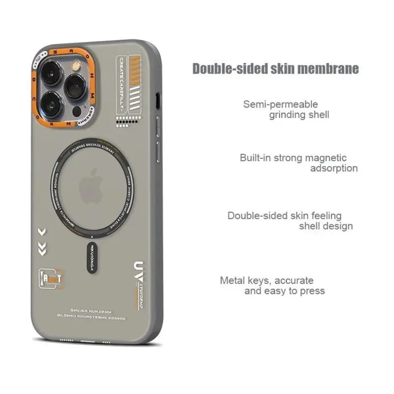Shockproof MagSafe Armor iPhone Case – Military-Grade Drop Protection