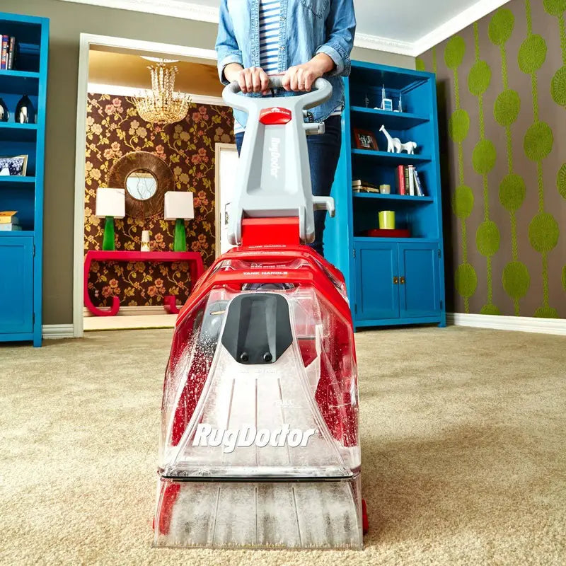 Rug Doctor Deep Clean Carpet Washer – Includes Two 1L Detergent Bottles
