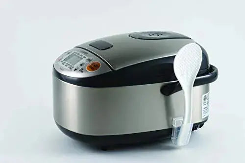 Zojirushi NS-TSC10 Micom Rice Cooker & Warmer – 3-Cup Capacity, Stainless Steel Black Finish