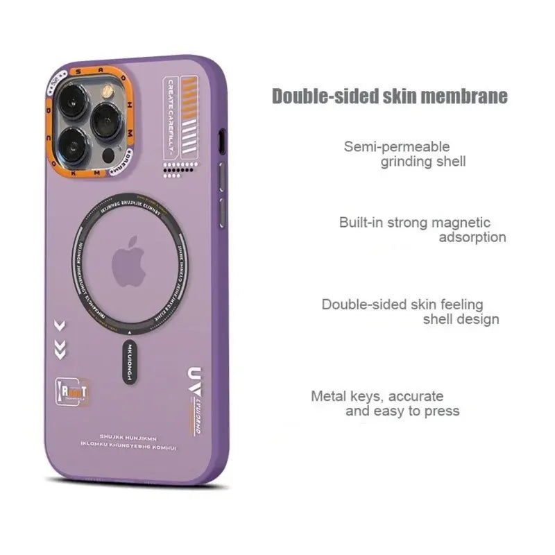 Shockproof MagSafe Armor iPhone Case – Military-Grade Drop Protection
