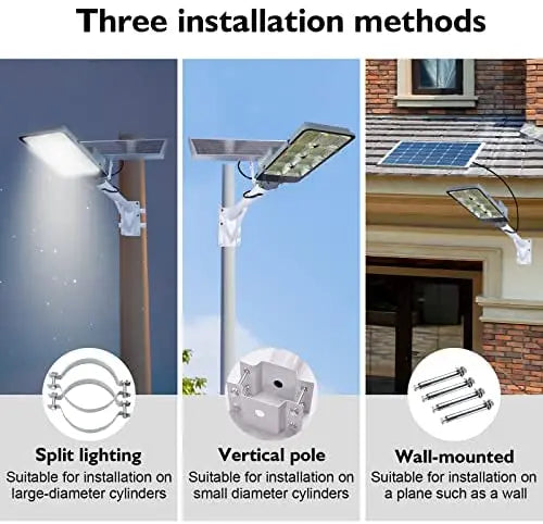 Solar Street Flood Light – 450W All-in-One Yard & Arena Security Lighting System