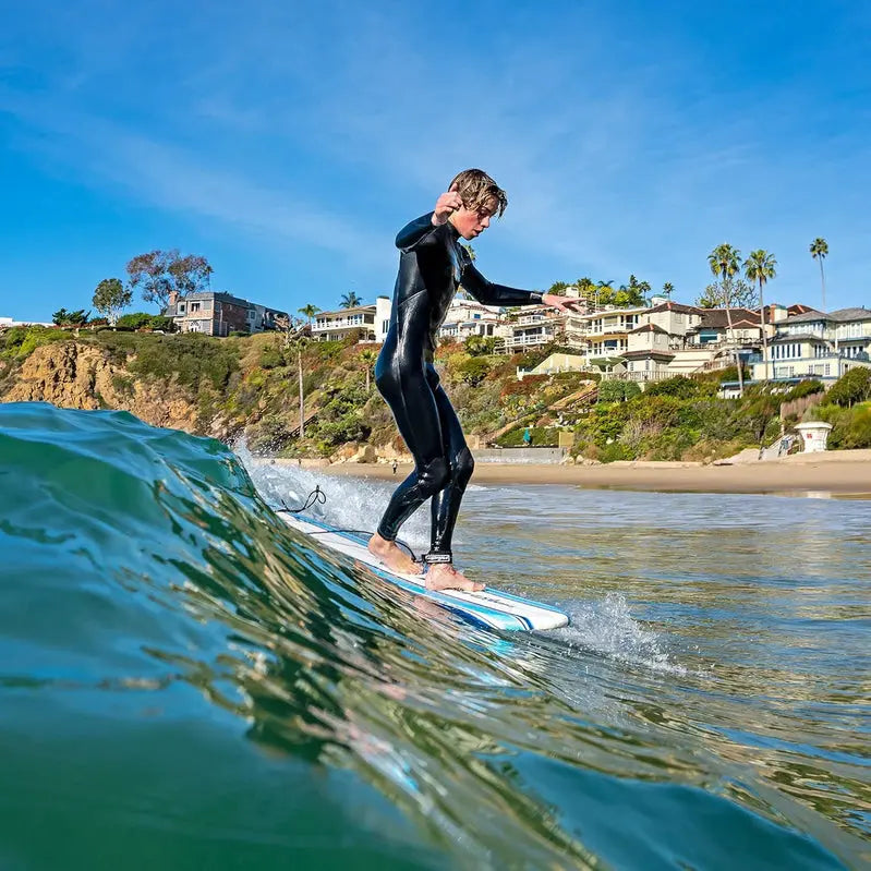 Wavestorm 8ft Foam Surfboard – Wax-Free Soft-Top Longboard for All Skill Levels, Adults & Kids