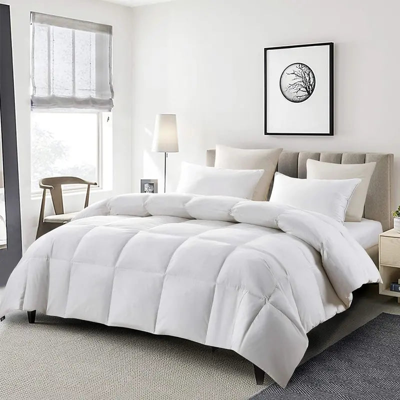 Serta Hotel Luxury Hypoallergenic Duvet Insert | Premium Down-Alternative Comforter for Year-Round Use, Soft Breathable Fabric & Fluffy Fill
