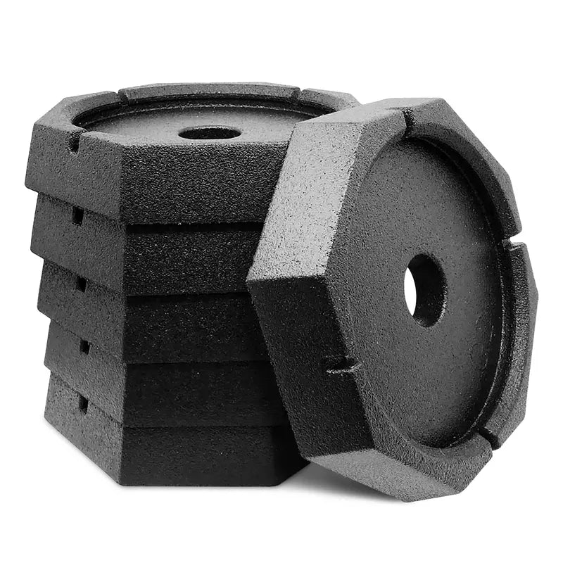 SnapPad Xtra 9-Inch Round RV Leveling Jack Pads – 6-Piece Set