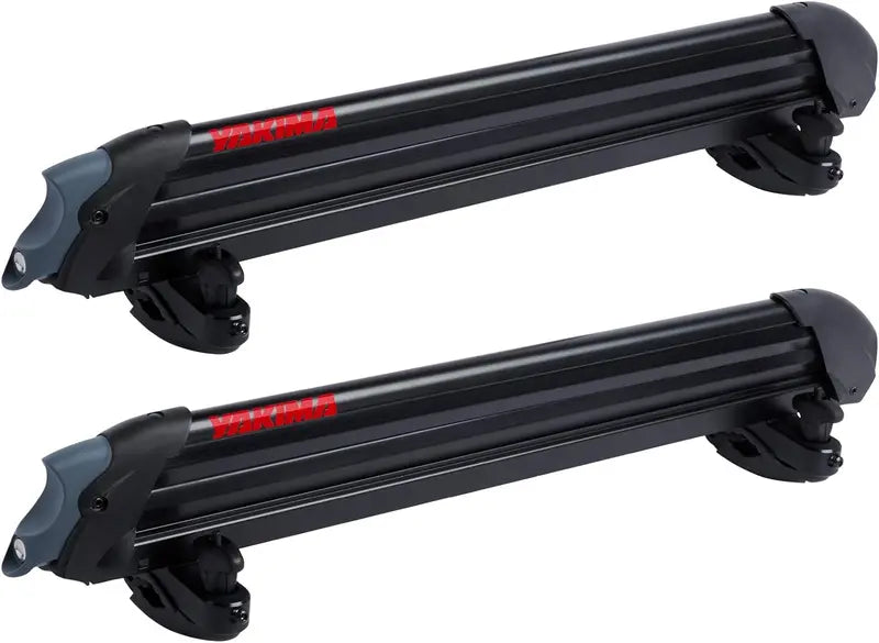 Yakima PowderHound Roof-Mount Ski & Snowboard Carrier – Holds 6 Skis or 4 Boards, Quiet Ride Design