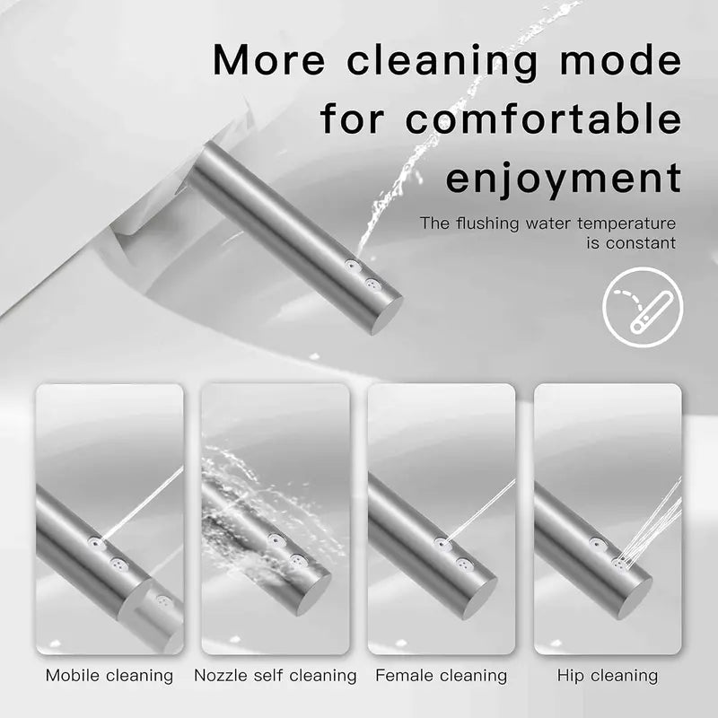 XEK Smart Bidet Toilet – All-in-One One-Piece Intelligent Toilet with Integrated Wash Functions