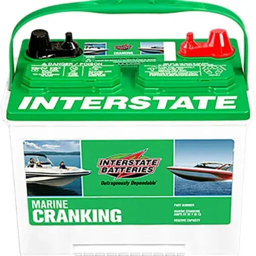 Interstate Marine 24M-XHD High-Cranking Battery for Boats and RVs