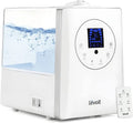 LEVOIT 6L Smart Humidifier – Warm & Cool Mist for Large Bedrooms, Plants & Families with Auto Humidity Sensing