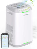 Zero-Maintenance Smart Air Purifier – Filterless Design, Covers 2002 Sq Ft, 6-Speed Fan & Sleep Mode