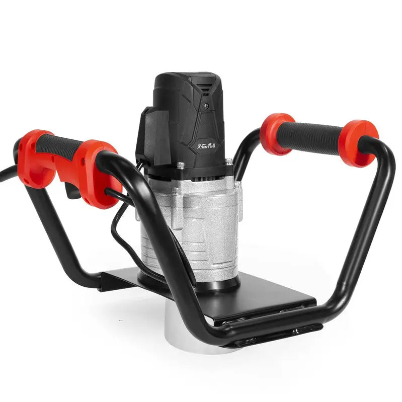 XtremepowerUS 1500W Electric Post Hole Digger – 6-Inch Auger Bit, Anti-Vibration Grip & Safety Lock for Fencing & Landscaping