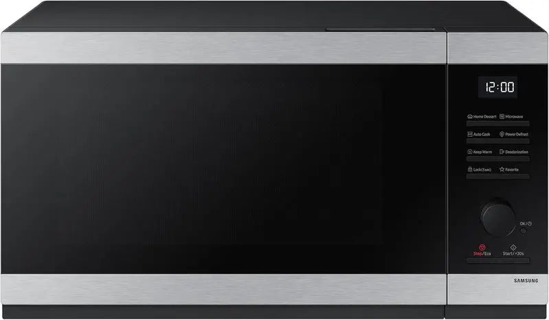 Samsung Stainless Steel Microwave Oven – 1000W, 40L Capacity, Ceramic Enamel Interior, Silver Finish