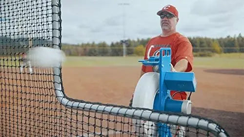 Jugs MVP Adjustable Pitching Machine – Up to 60 MPH, Baseball & Softball Training Tool for Leagues & Home Practice