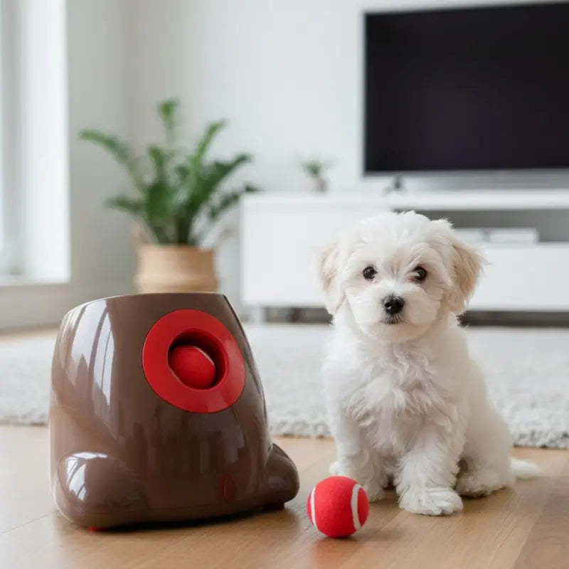 Smart Fetch Ball Launcher for Pets – Fully Automatic Play Machine