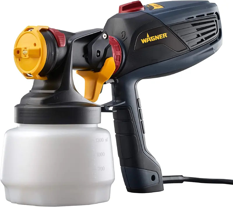 Wagner FLEXiO 590 Handheld HVLP Paint Sprayer with X-Boost, Two Nozzles for Versatile Projects