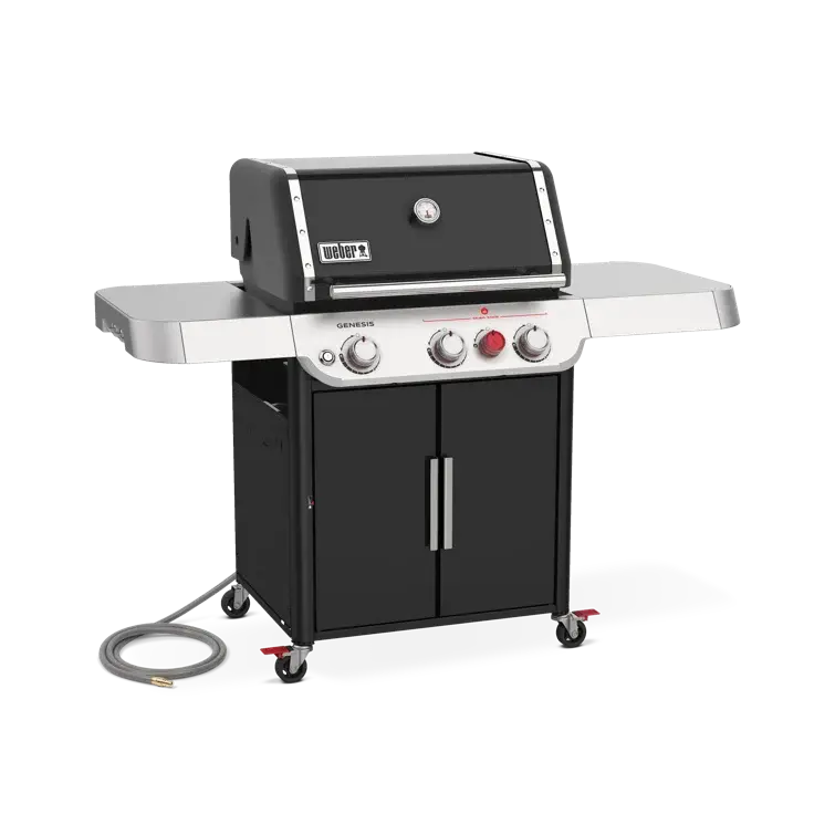 Weber Genesis E-325 Stainless Steel Gas Grill – 3-Burner, 500+ Sq In Cooking Area, Premium Features