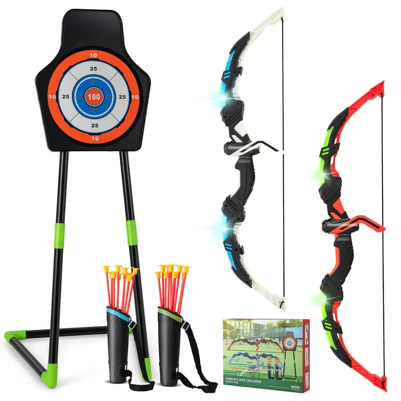 Kids' Bow and Arrow Set – 2-Piece Safe Archery Toy for Ages 6+