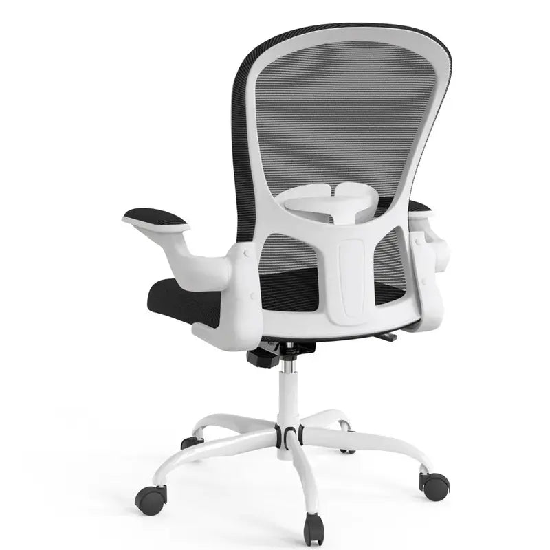 Silybon Adjustable Ergonomic Task Chair – Flip-Up Arms & Height Control