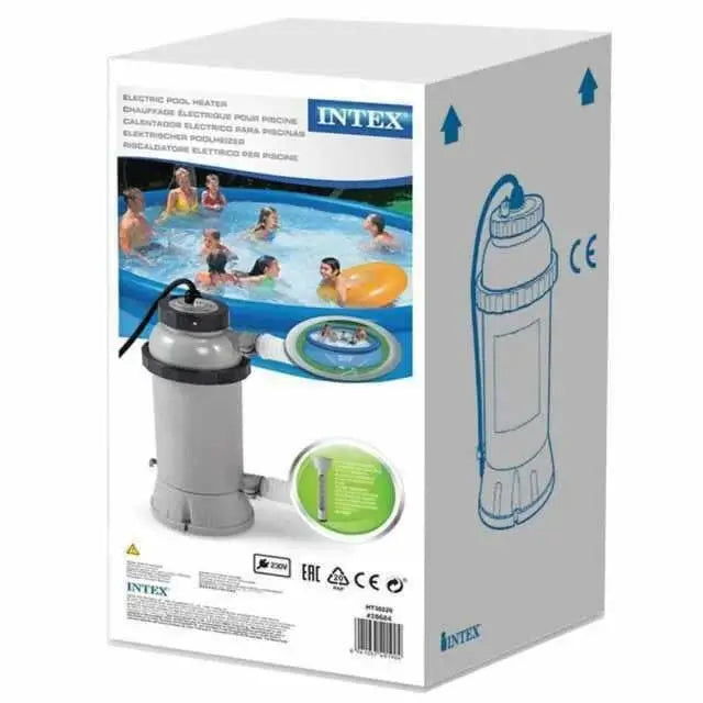Intex 3000W Electric Pool Heater for Above-Ground Pools – Auto Shut-Off Safety & 179 7/8″ Max Diameter Compatibility