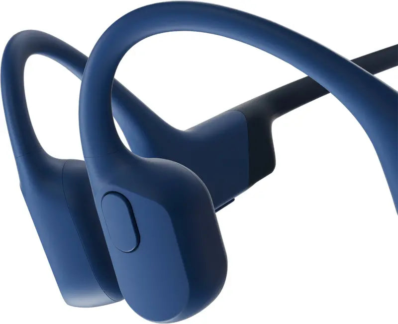 Shokz OpenRun Blue Bone Conduction Open-Ear Endurance Headphones
