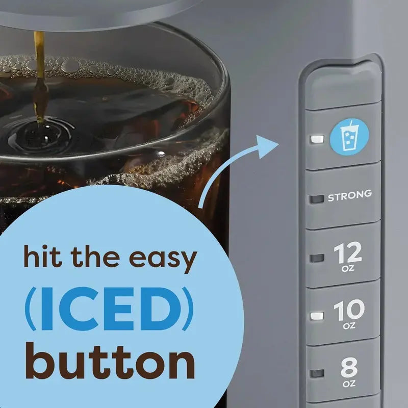 Single-Serve K-Cup Iced Coffee Maker: Compact Brew System for Chilled Specialty Drinks