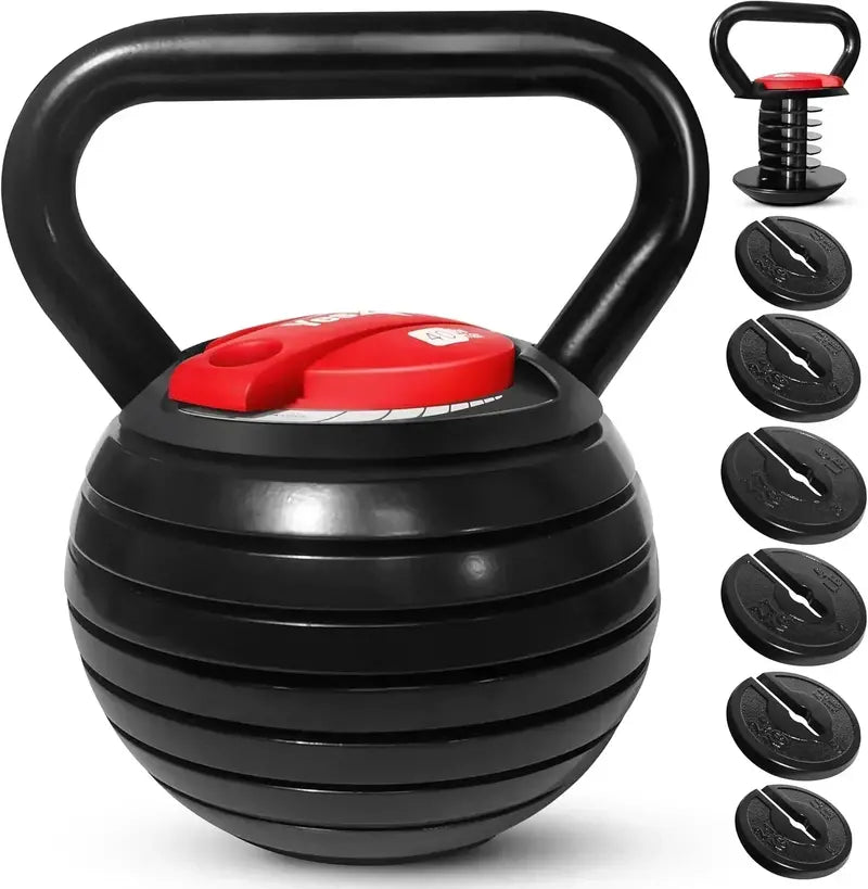 Yes4All Adjustable Kettlebell Handle – Convertible Weight System with Grip Options